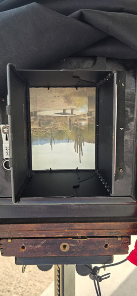 Usery Mountain Regional Park as viewed in 4x5